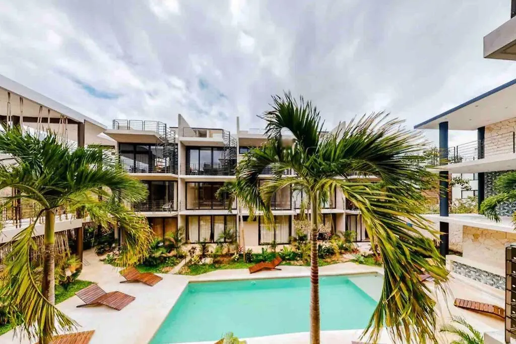 203 Amena, Minutes From The Sea Comfy 1Br Apt W/Gym Apartment Tulum