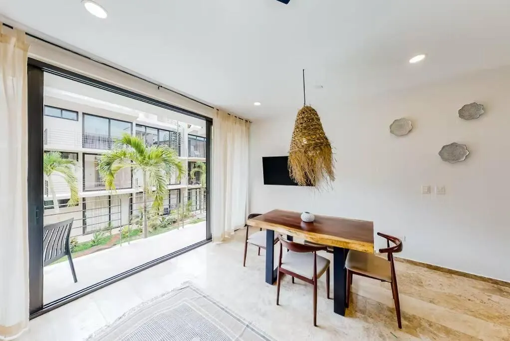 203 Amena, Minutes From The Sea Comfy 1Br Apt W/Gym Apartment Tulum 0*,
